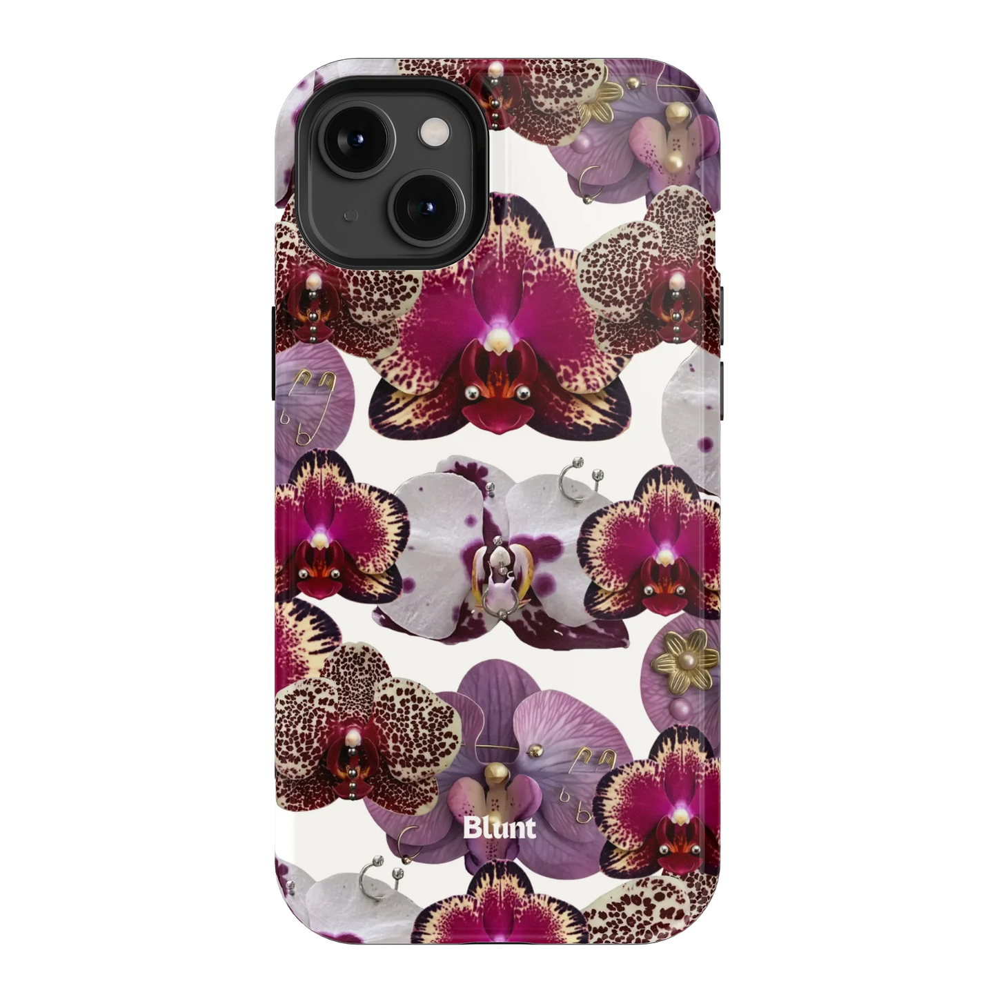 Botanical Orchid iPhone Case