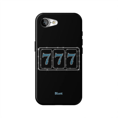 Blue-Lucky-777-iphone-case-iPhone 17 E-1