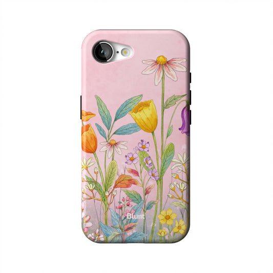 Pink-Meadow-iphone-case-iPhone 16 E-1