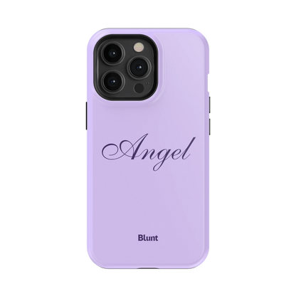 Purple Angel iPhone Case