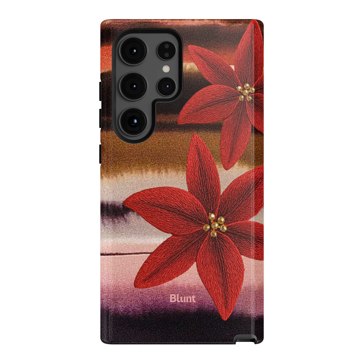 Crimson Bloom Samsung Case