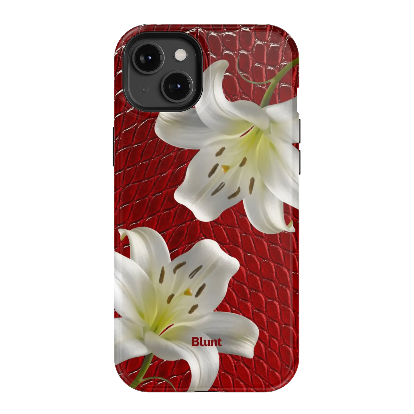 Crimson Lily iPhone Case