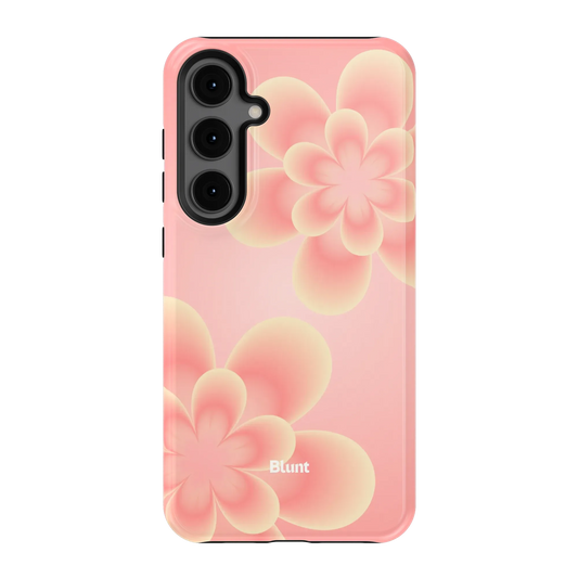 Peach-Petals-samsung-case-Galaxy S24 Plus-1