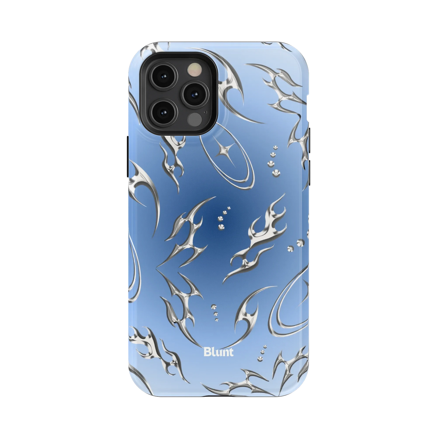 Blue Cyber iPhone Case