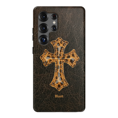 Golden Celine Samsung Case