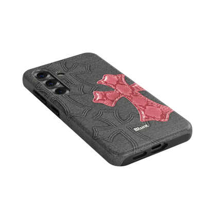 Pinkscale Cross Samsung Case