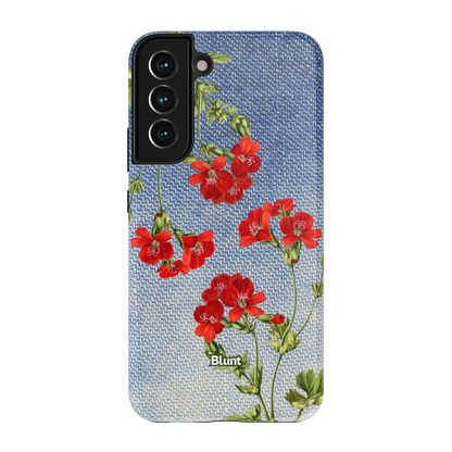 Denim-Posy-samsung-case-Galaxy S22 Plus-1