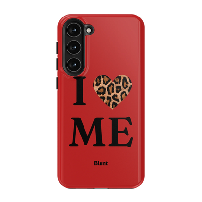 Red I Love Me Samsung Case