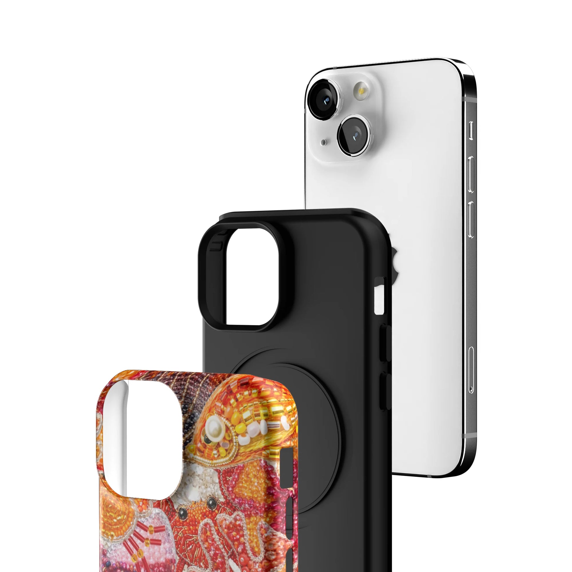 Coral-Luxe-iphone-case-iPhone 13 Mini-3