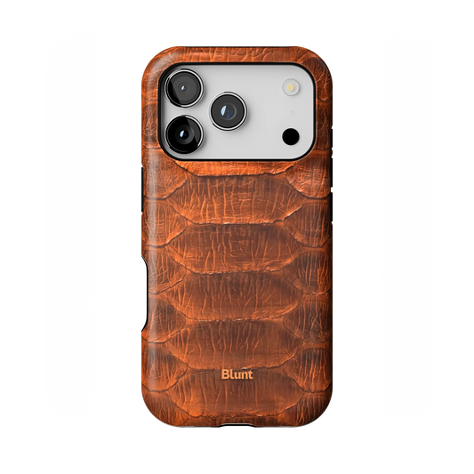 Auburn Python iPhone Case