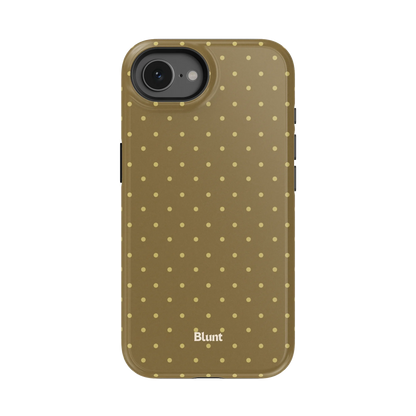 Olive Dot iPhone Case