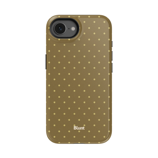 Olive Dot iPhone Case