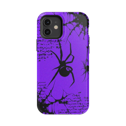 Violet Script iPhone Case
