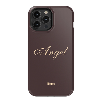Brown Angel iPhone Case
