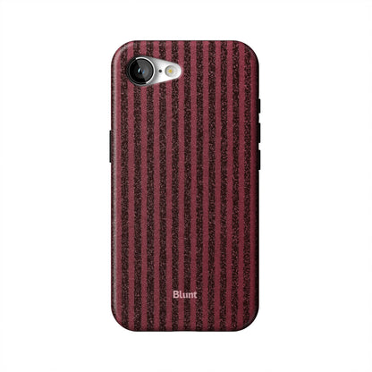 Red-Sparkle-Stripe-iphone-case-iPhone 17 E-1