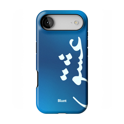 Blue Love iPhone Case