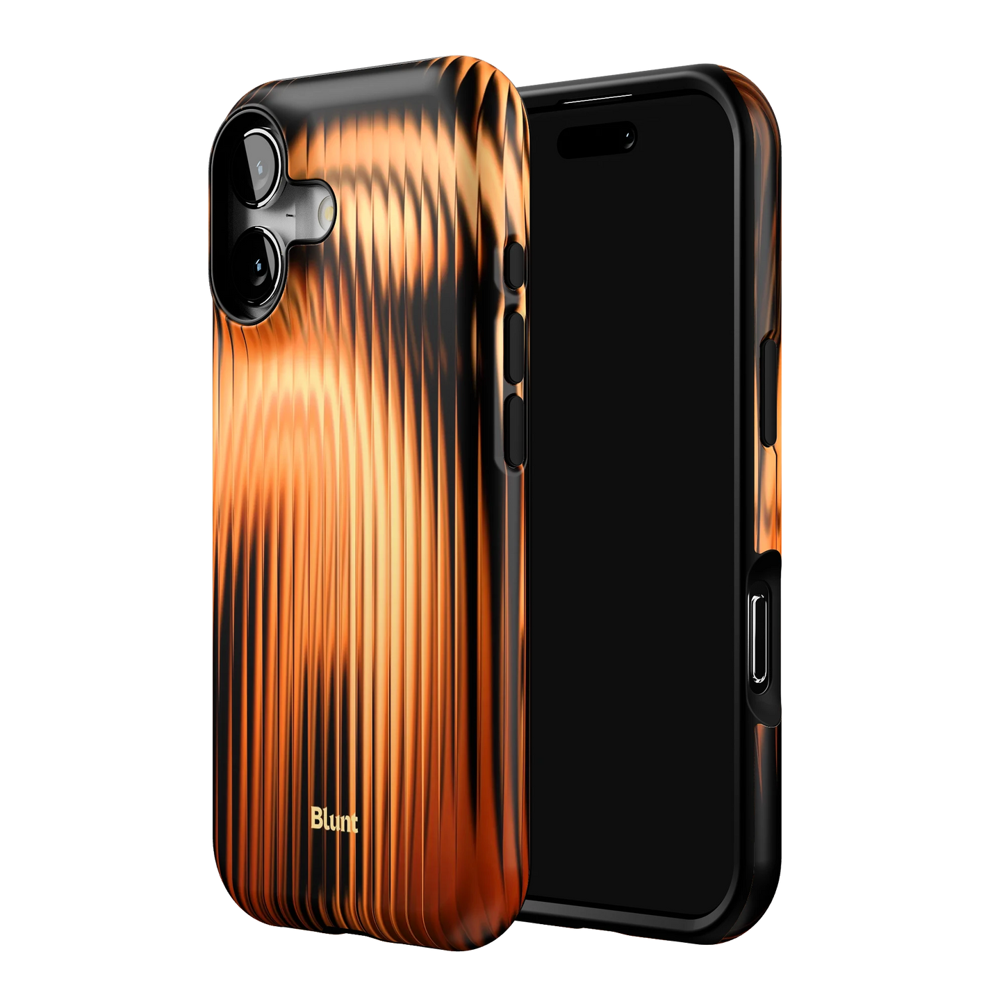 Copper Ripple iPhone Case