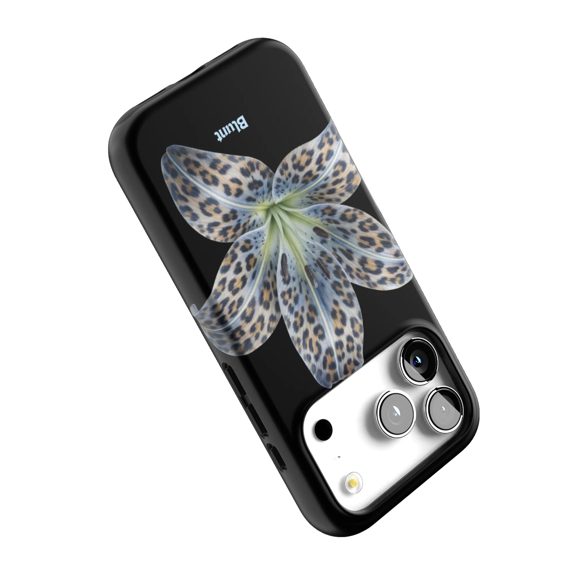 Blue-Leopard-Bloom-iphone-case-iPhone 17 Pro-4