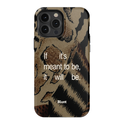 Meant To Be iPhone Case