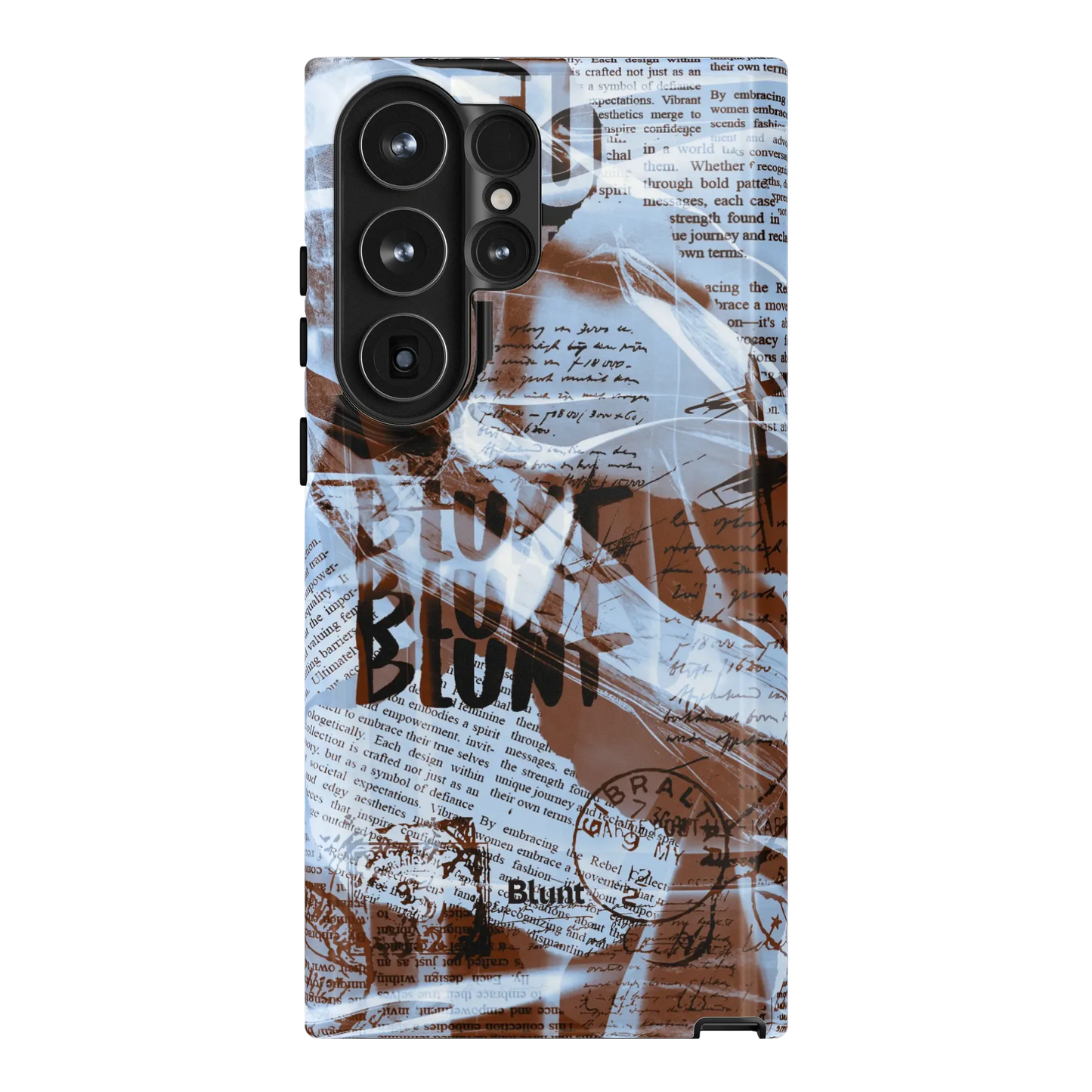 Blue Love Letter Samsung Case