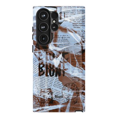 Blue Love Letter Samsung Case