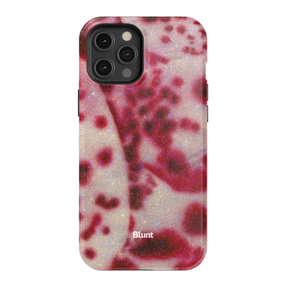 Crimson Veil iPhone Case
