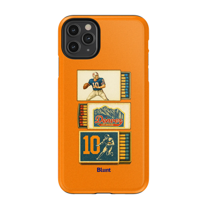 Denver Football iPhone Case