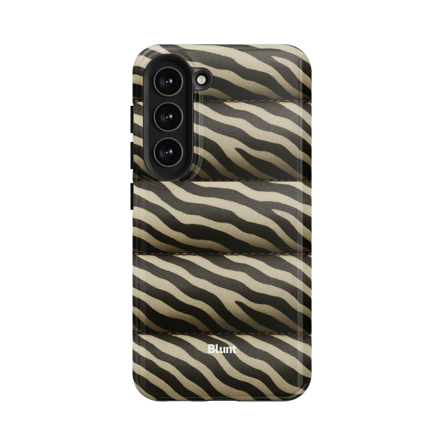 Zebra Puffer Samsung Case