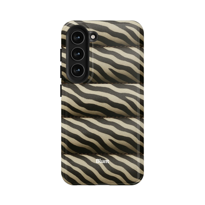 Zebra Puffer Samsung Case