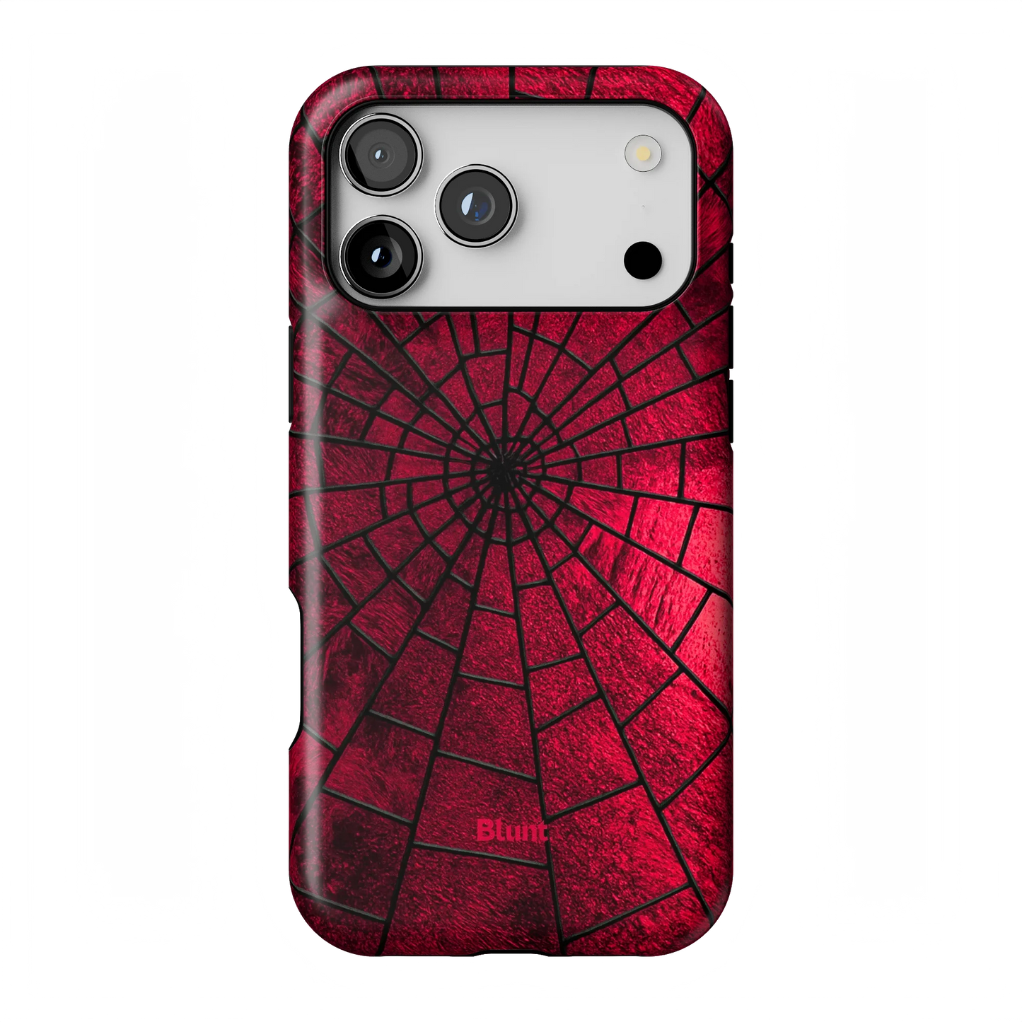 Crimson Web iPhone Case