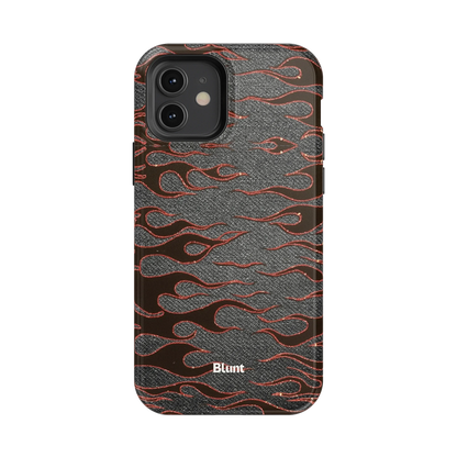 Steel Flame iPhone Case