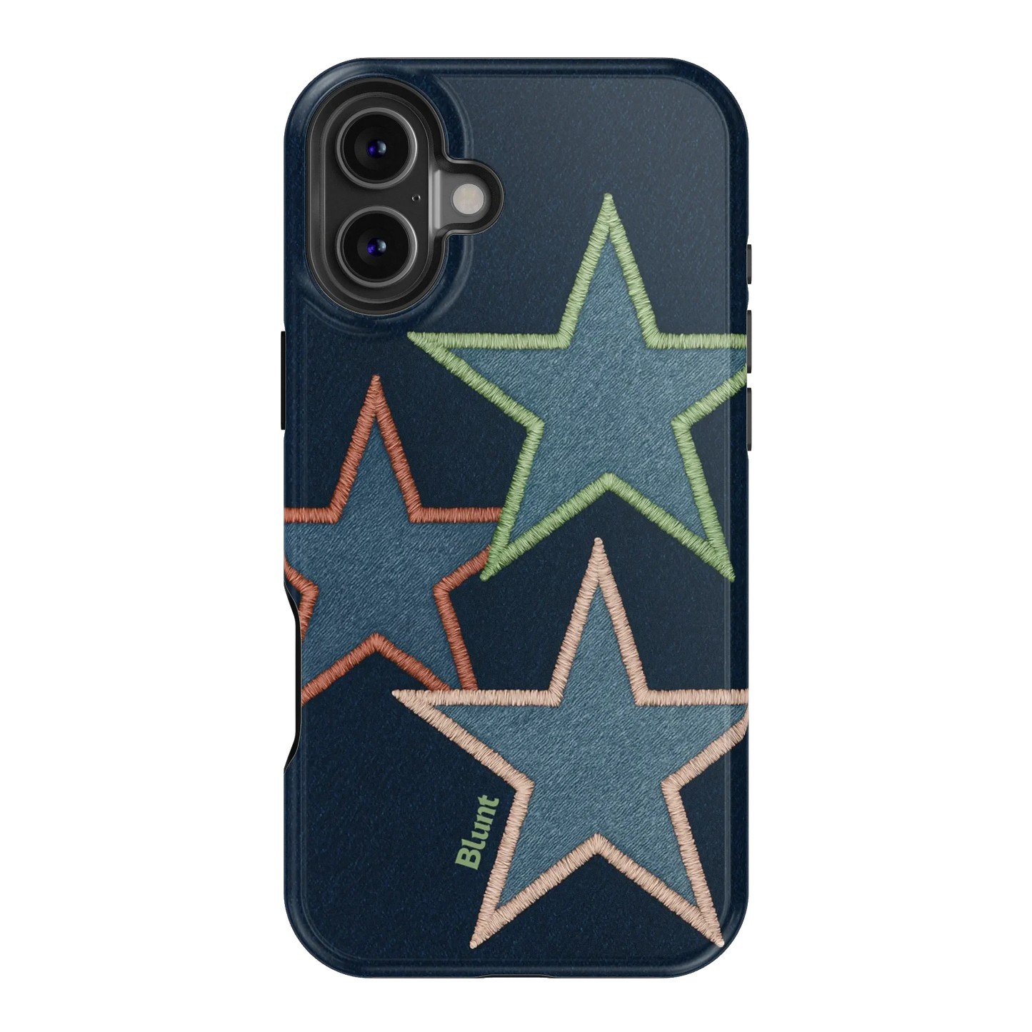Neon Stars iPhone Case
