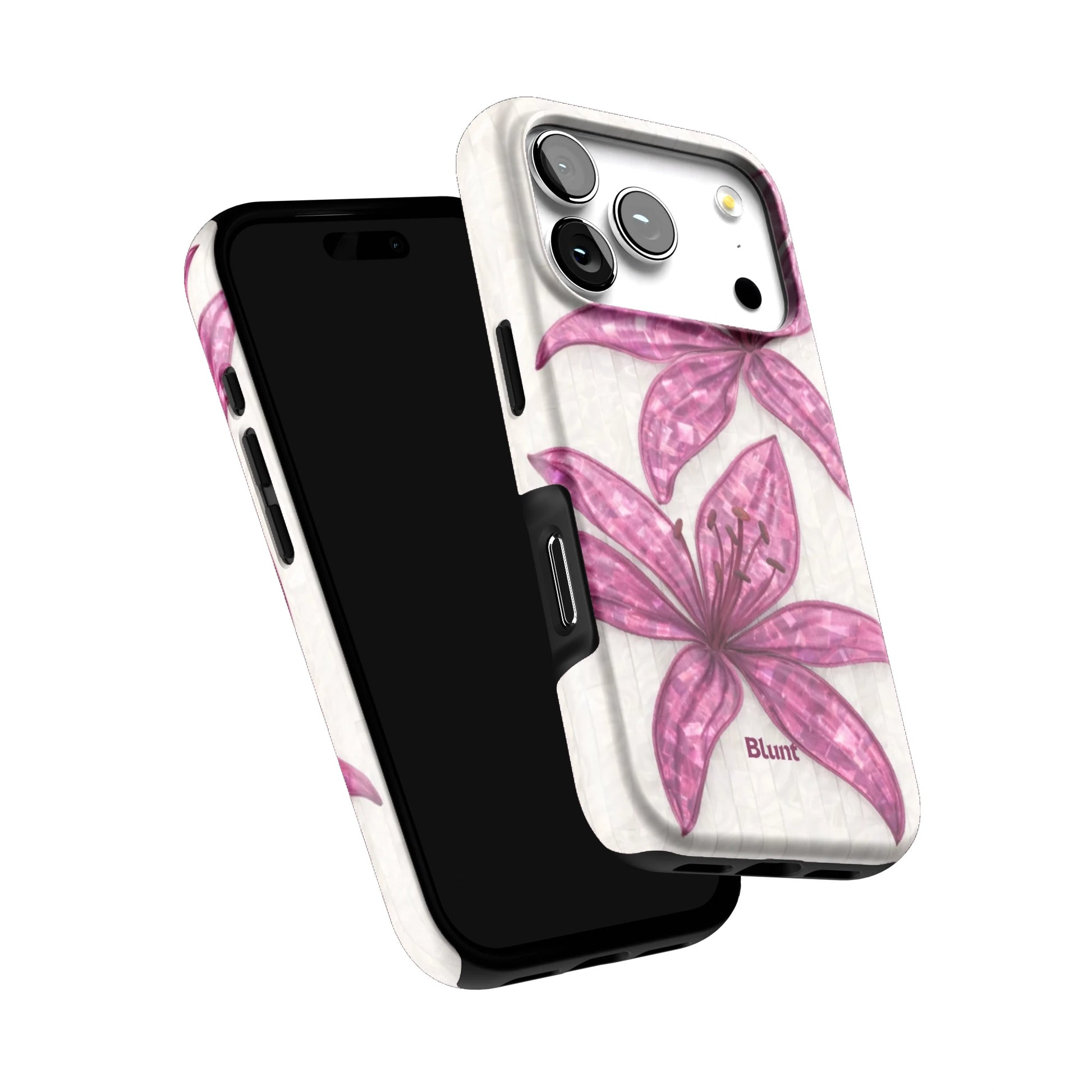 Purple-Floral-Luster-iphone-case-iPhone 17 Pro-5