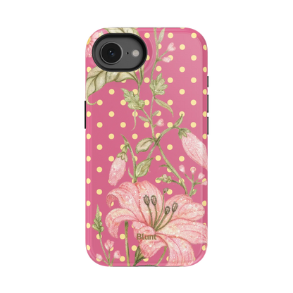 Cherry Blossom Dot iPhone Case