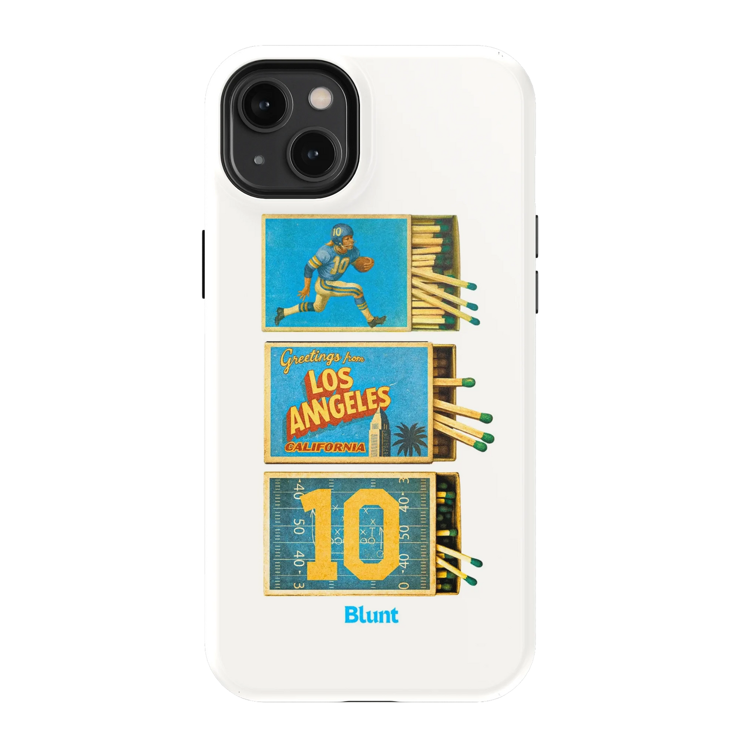 LA Coast Football iPhone Case
