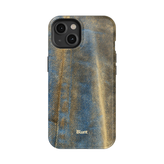 Worn Denim iPhone Case