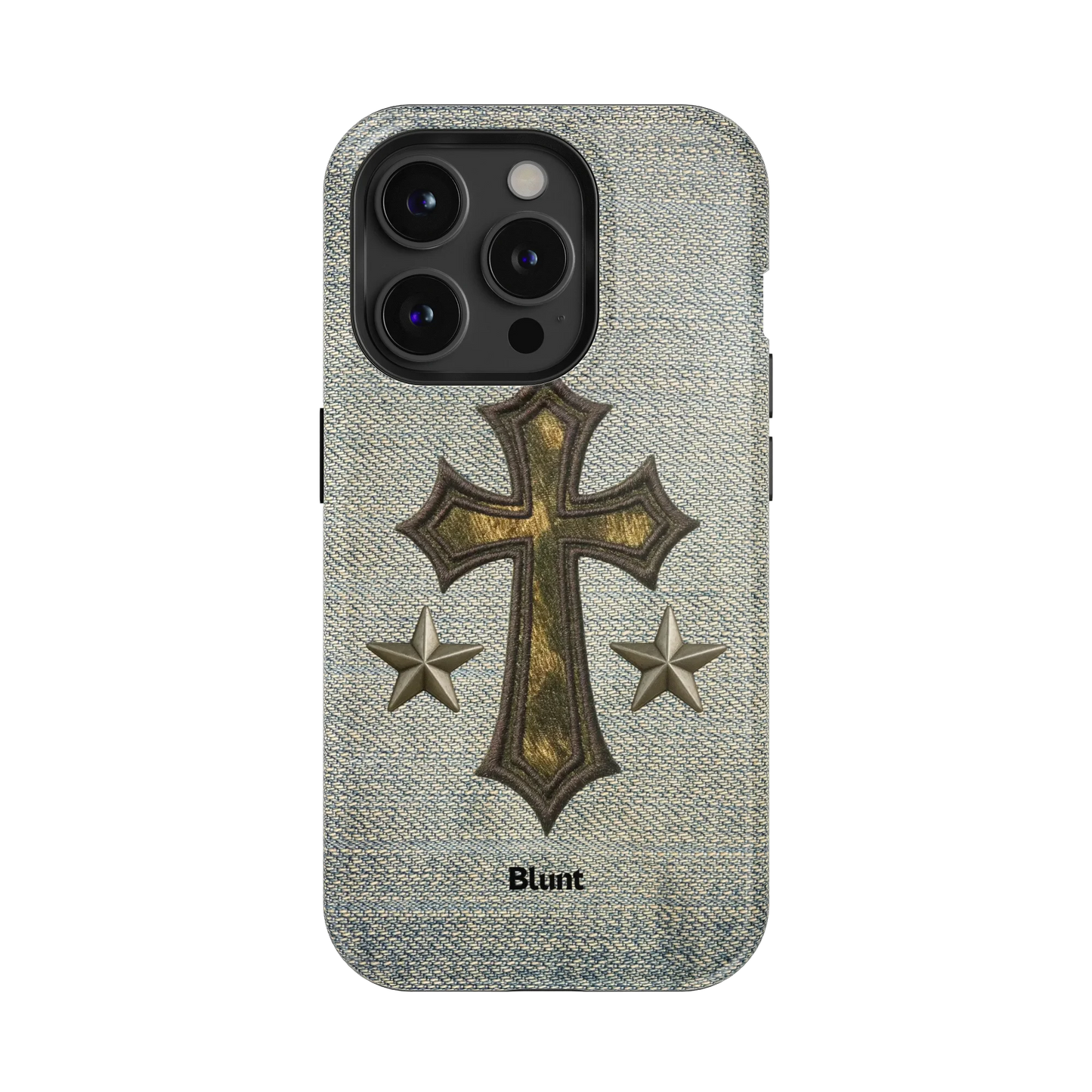 Denim Faith iPhone Case