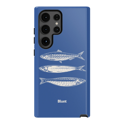 Blue Fins Samsung Case