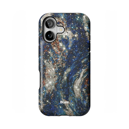 Midnight Marble iPhone Case