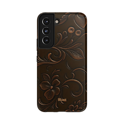 Tooled Leather Samsung Case