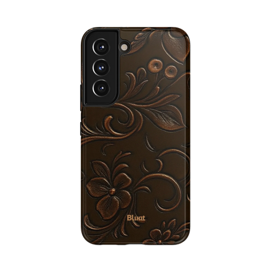 Tooled Leather Samsung Case