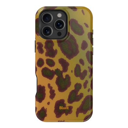 Cranberry Cheetah iPhone Case