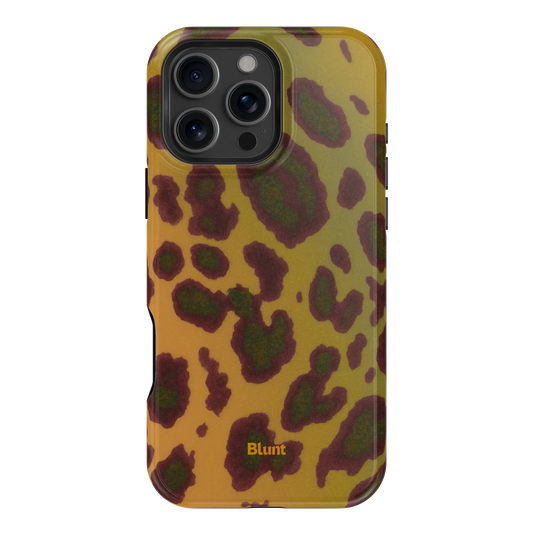 Cranberry Cheetah iPhone Case