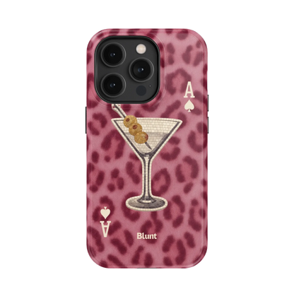 Pink Cheetah Dirty Martini iPhone Case