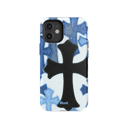 Denim Cross iPhone Case