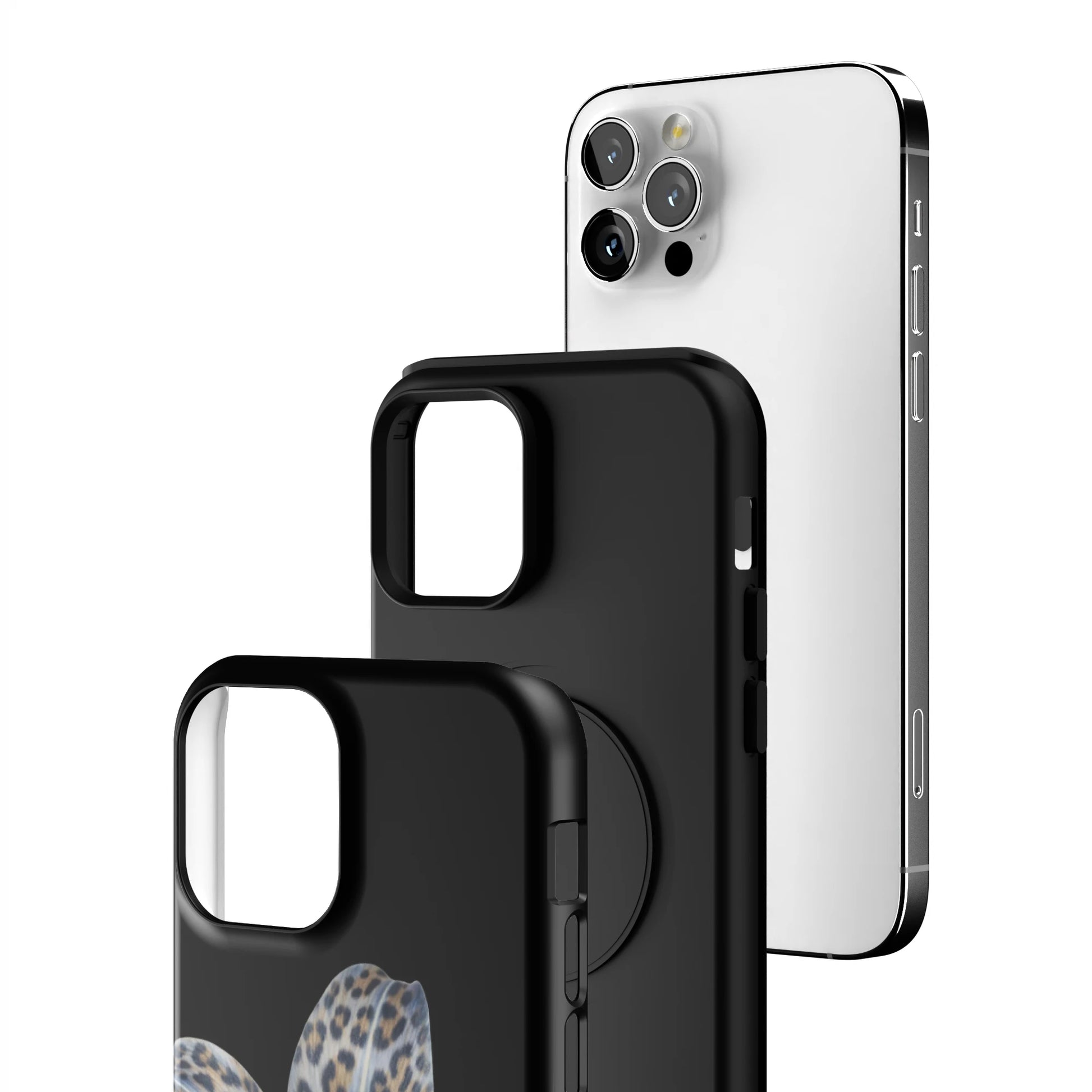 Blue-Leopard-Bloom-iphone-case-iPhone 12 Pro-3