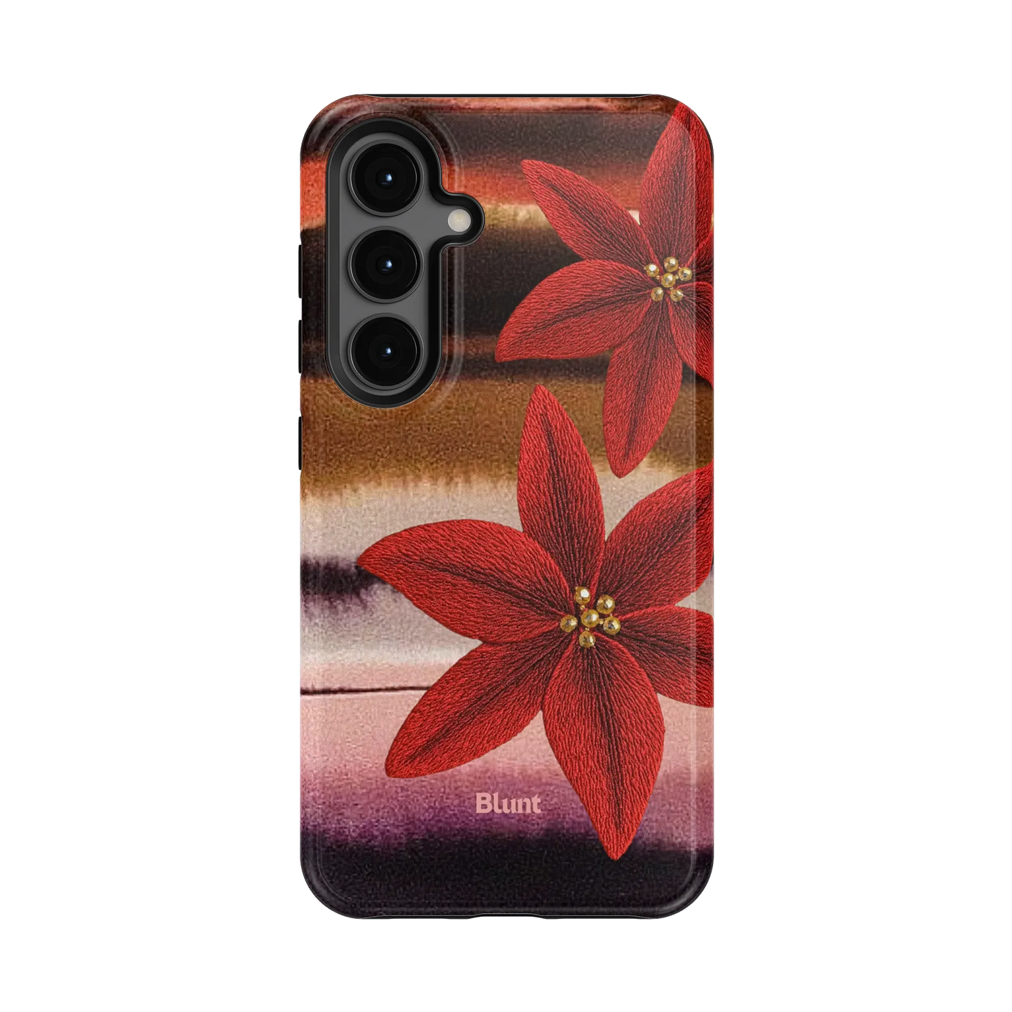 Crimson Bloom Samsung Case