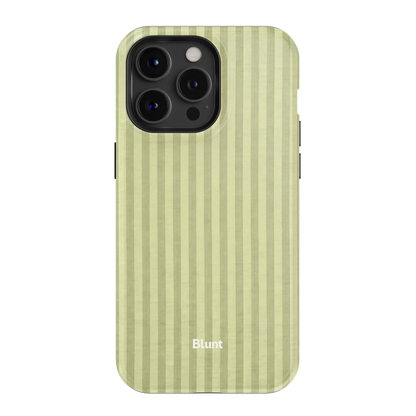 Olive Stripe iPhone Case