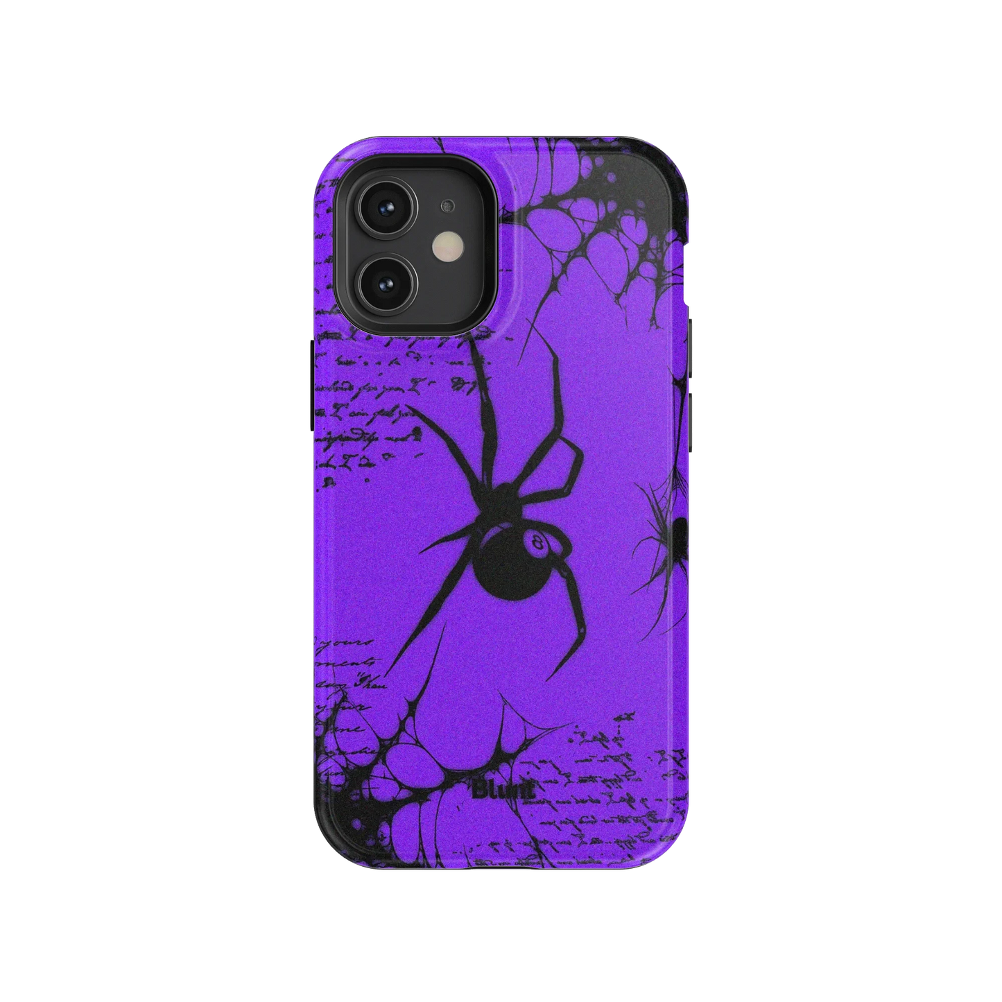 Violet Script iPhone Case