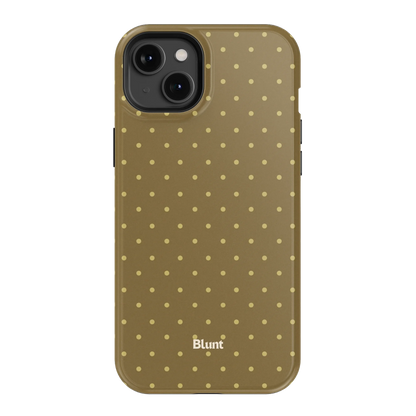 Olive Dot iPhone Case